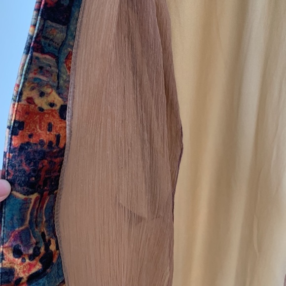 LONGLINE Jacket City Scape Simply Couture Women’s Long Sleeve Size Small - Picture 5 of 15